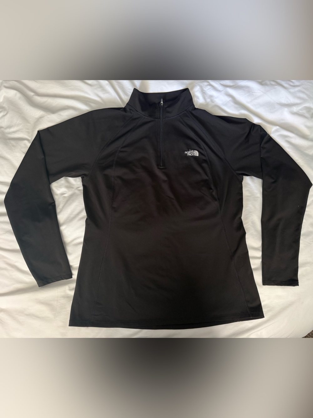 The North Face Black Quarter-Zip Performance Pullover M